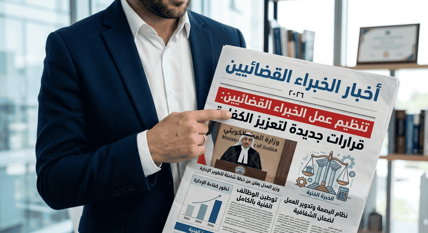 تنظيم عمل الخبراء القضائيين