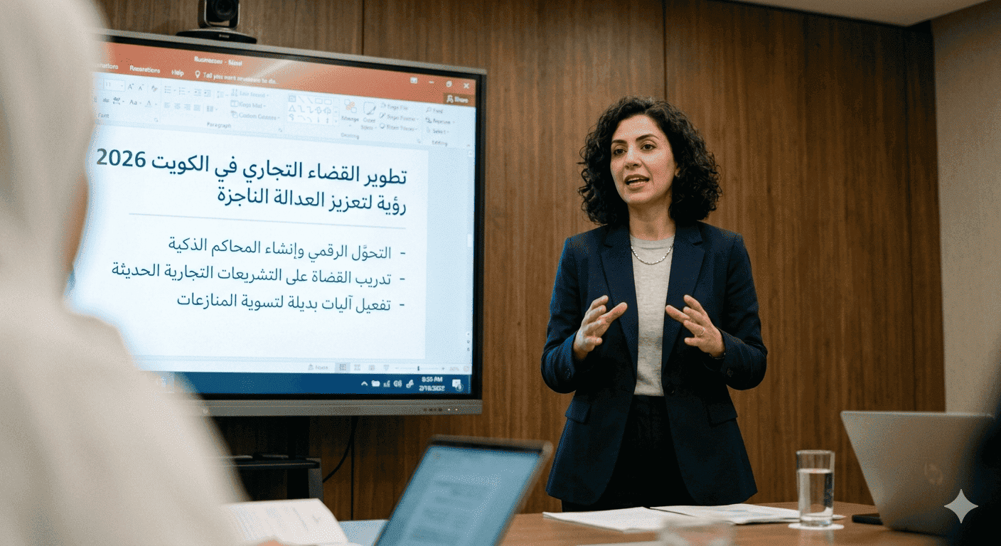 تطوير خدمات المحاكم التجارية في الكويت