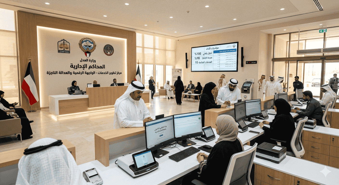 تطوير خدمات المحاكم الإدارية
